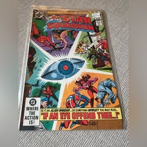 All-Star Squadron Comic Book - Colorful Vintage Cover